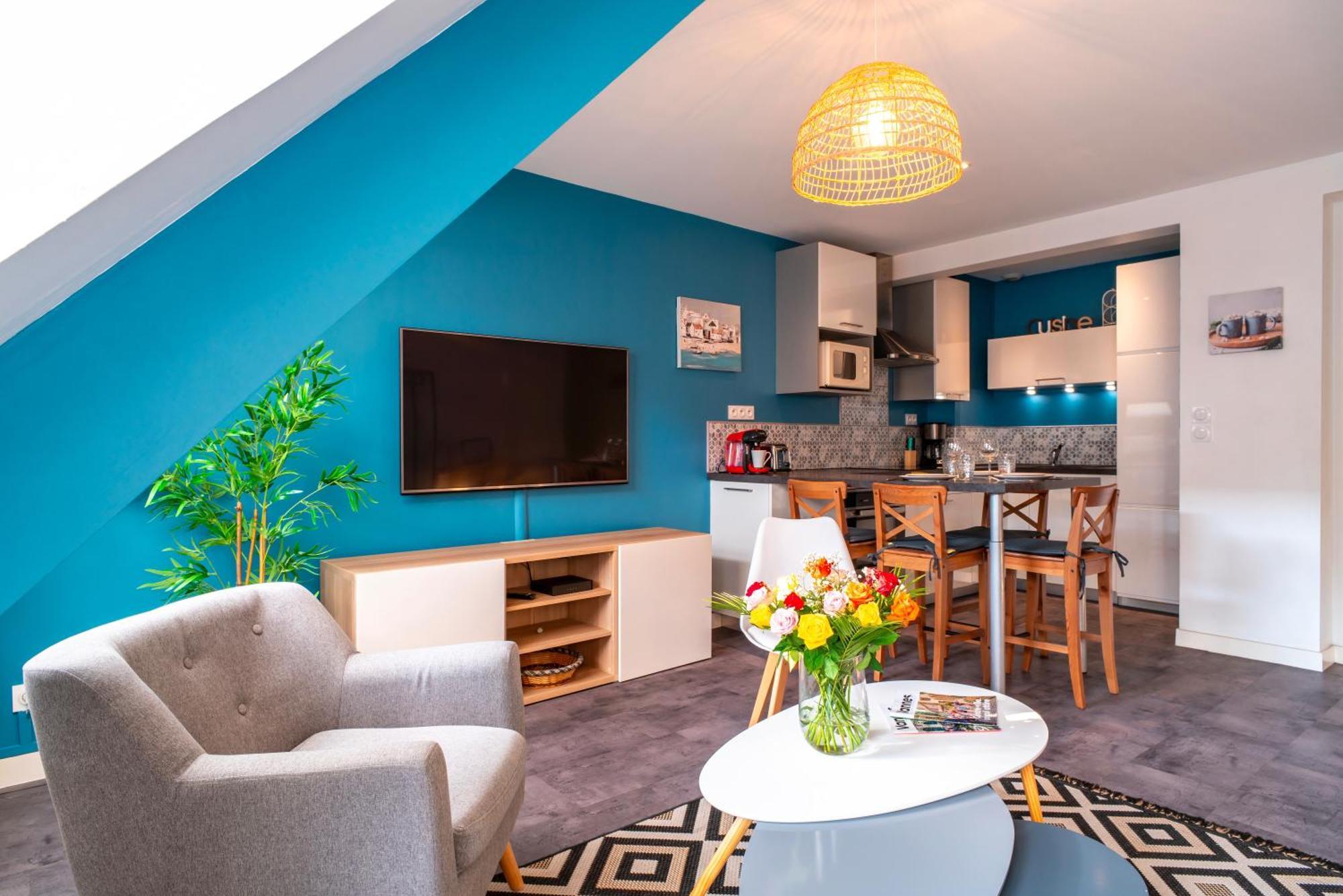 Le Saint-Patern - T3 Centre-Ville Et Garage Securise 瓦讷 外观 照片